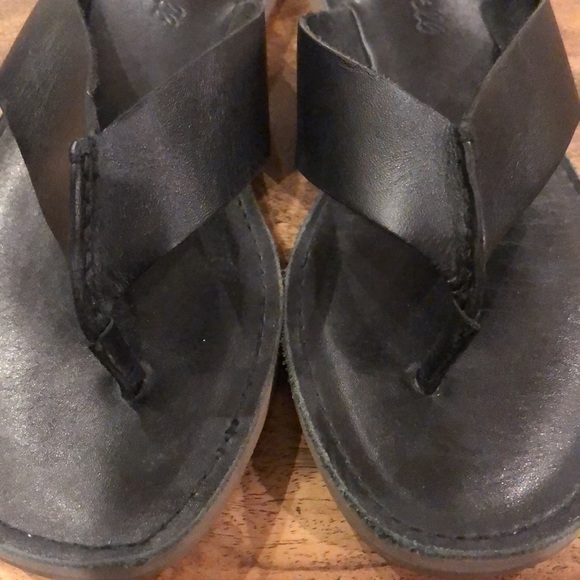 Madewell The Boardwalk Chunky Thong Sandal Black 5 - Picture 7 of 7